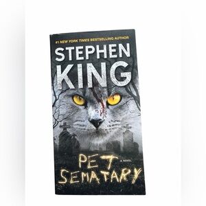 Stephen King 'Pet Sematary' Novel, paperback